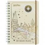 Дневник на спирали Kite Harry Potter HP25-438, твердая обложка