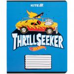 Зошит шкільний Kite Hot Wheels HW25-236, 18 аркушів, клітинка