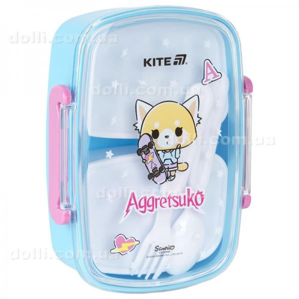 Ланчбокс с наполнением Kite Aggretsuko AR25-181, 750 мл