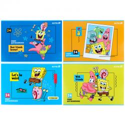 Зошит для малювання Kite SpongeBob SquarePants SB25-242, 24 аркуші