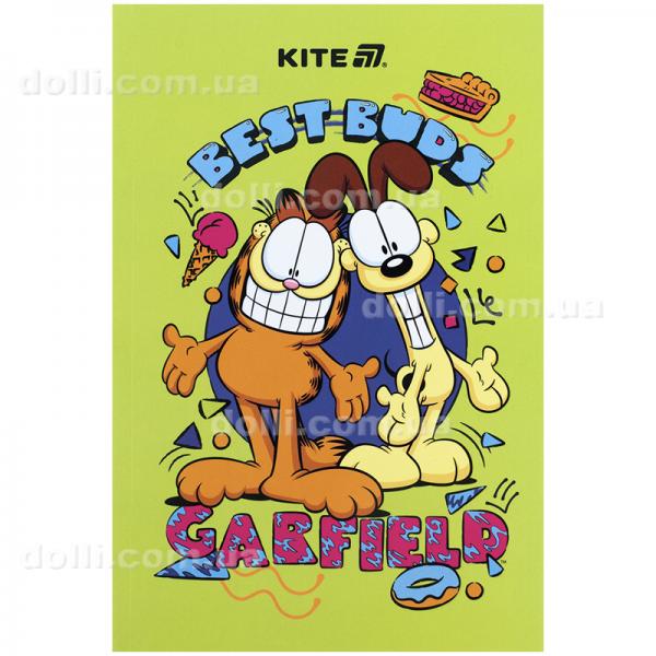 Блокнот Kite Garfield GF25-193-2, термобиндер, A5, 64 листа, нелинованный