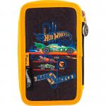 Пенал без наполнения школьный Kite Hot Wheels HW18-623