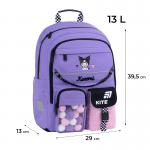 Шкільний набір Kite Education Kuromi SET_HK26-584M (рюкзак, пенал, сумка)