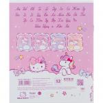 Зошит шкільний Kite Hello Kitty HK24-235-1, 12 аркушів, коса лінія