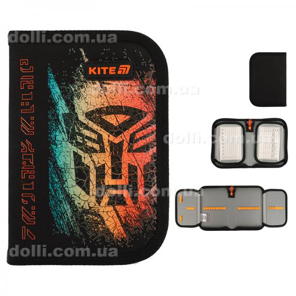 Пенал без наполнения Kite Transformers Generations TF25-622, 1 отделение, 2 отворот