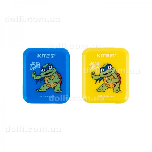 Точилка с контейнером прямоугольная Kite Ninja Turtles NT24-116