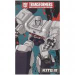 Блокнот-планшет Kite Transformers TF21-195, A6, 50 листов, нелинованный