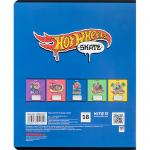 Зошит шкільний Kite Hot Wheels HW24-237, 18 аркушів, лінія