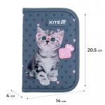 Пенал з наповненням Kite Studio Pets SP25-622H-1, 1 відділення, 2 відвороти