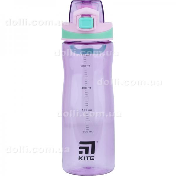 Бутылочка для воды Kite K21-395-04, 650 мл, фиолетовая