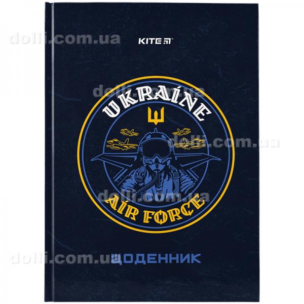 Дневник школьный Kite Air Force K24-262-2, твердая обложка