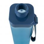 Пляшечка для води квадратна Kite K24-1210-1, 700 мл, синя