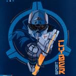 Рюкзак GoPack Education напівкаркасний GO24-165M-8 Cyber Game