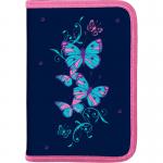 Пенал без наполнения школьный Kite Butterfly K18-622-3