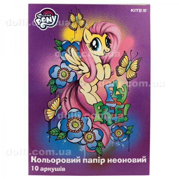 Бумага цветная неоновая Kite My Little Pony LP19-252