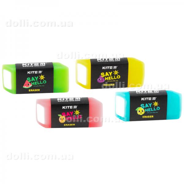 Гумка кольорова Kite Juicy K21-373, асорті