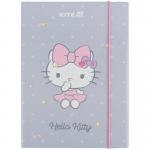 Папка для зошитів на гумці Kite Hello Kitty HK25-210-1, картон