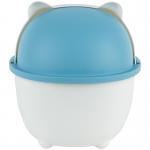 Настольный контейнер для мусора Kite K24-009-6, бело-голубой