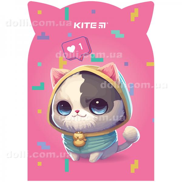 Блокнот Kite Like cat K24-461-2, 48 аркушів, клітинка