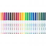 Фломастеры Kite Creative Superwashable K-1153, 24 цвета