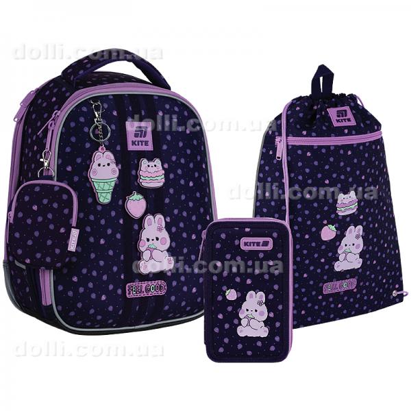 Школьный набор Kite Education Feel Good SET_K25-555S-8 (рюкзак, пенал, сумка)