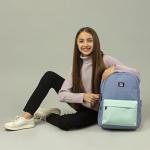 Рюкзак GoPack Education Teens GO24-140L-2 мятно-голубой