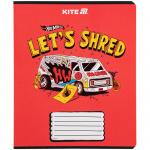 Зошит шкільний Kite Hot Wheels HW25-236, 18 аркушів, клітинка