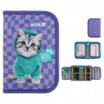 Пенал с наполнением Kite Studio Pets SP25-622H-2, 1 отделение, 2 отвоврота