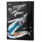 Папка для тетрадей B5, на резинках, картон Kite Hot Wheels HW19-210