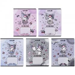 Тетрадь школьная Kite Kuromi HK25-237-1, 18 листов, линия