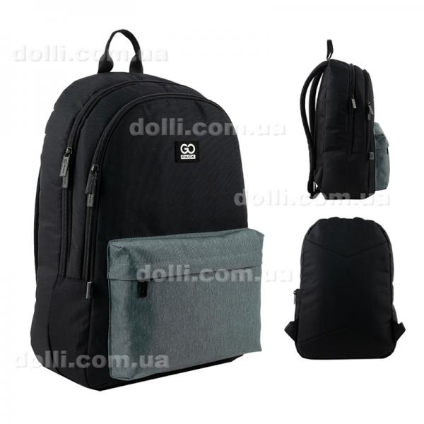 Рюкзак GoPack Education Teens GO24-140L-4 серый