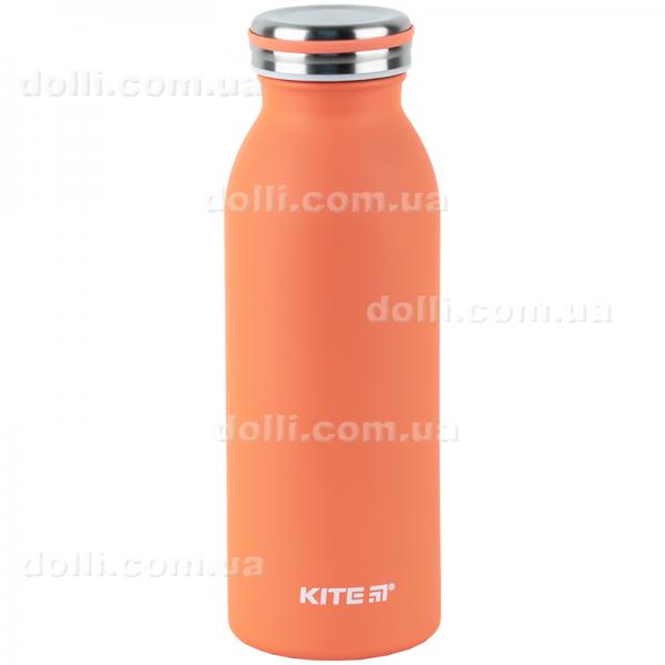 Термос Kite K24-1208-1, 450 мл, персиковий