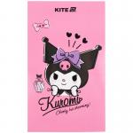 Блокнот-планшет Kite Kuromi HK25-195, A6, 50 аркушів, нелінований