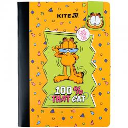 Блокнот з магнітною закладкою Kite Garfield GF25-192, А5, 60 аркушів, клітинка