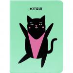 Блокнот Kite Green cat K22-464-2, В6, 96 аркушів, клітинка