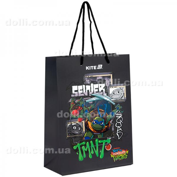 Пакет паперовий подарунковий Kite Ninja Turtles NT25-265, 18х24см