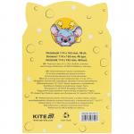Блокнот Kite Cheese Mouse K25-461-4, 48 аркушів, клітинка