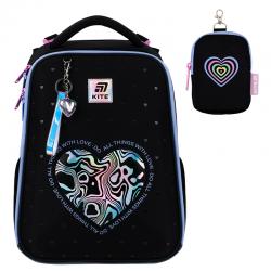 Рюкзак шкільний каркасний Kite Education Love is K25-531M-2