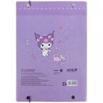 Папка для зошитів на гумці Kite Kuromi HK25-210-2, картон