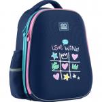 Рюкзак GoPack Education напівкаркасний GO23-165M-2 Love wins