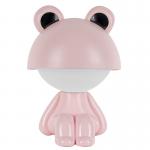Світильник-нічник LED з акумулятором Kite Cute Froggy K25-316-3-2, рожевий