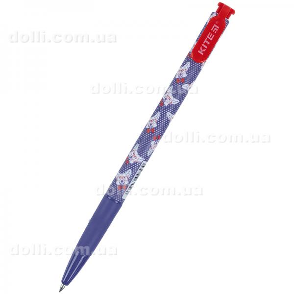 Ручка кулькова автоматична Kite Сorgi K21-363-01, синя