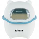 Настольный контейнер для мусора Kite K24-009-6, бело-голубой