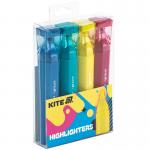 Маркер Highlighter Kite Creative Trendy Colors K24-1144-4, набор из 4-х цветов