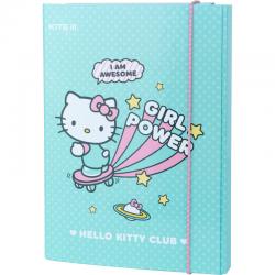 Папка для тетрадей на резинках Kite Hello Kitty HK22-210