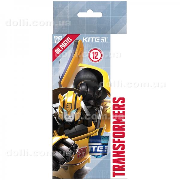 Пастель масляна Kite Transformers TF24-071, 12 кольорів