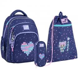 Шкільний набір Kite Education Type Love SET_K26-763M-2 (рюкзак, пенал, сумка)