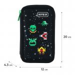 Пенал без наповнення Kite UFO K24-623, 2 відділення