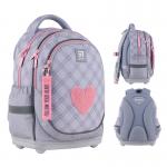 Школьный набор Kite Fluffy Heart SET_K24-724S-1 (рюкзак, пенал, сумка)
