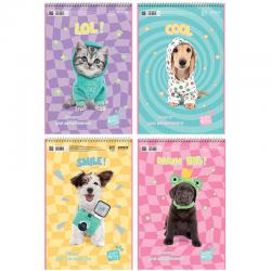 Зошит для малювання Kite Studio Pets SP24-243, 30 аркушів
